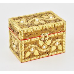 Indická šperkovnice - Ozdobený zlatý
