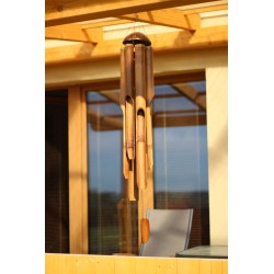 Bambusová zvonkohra Natural- 30cm