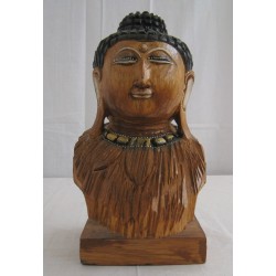 Hlava Buddhy 25cm s dekoltem