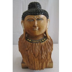 Hlava Buddhy 40cm s dekoltem