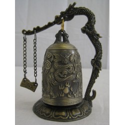 Zvonek s drakem 12cm