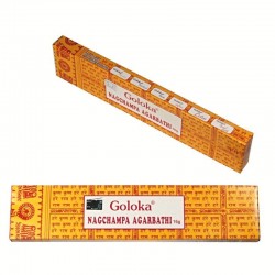 Vonné tyčinky - GOLOKA Nag Champa  (Sada 12 krabiček)
