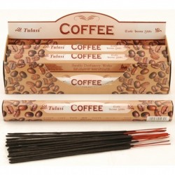 Vonné tyčinky Tulasi – COFFEE (Sada 6 krabiček)