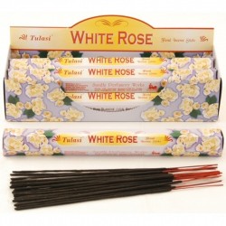 Vonné tyčinky - WHITE ROSE (Sada 6 krabiček)