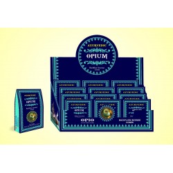 Vonné kužele Ayurvedic “Tekoucí Dým“ - Opium 30 g.(sada 12 Kusu)