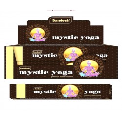 Vonné tyčinky Sandesh - MYSTIC YOGA  (Sada 12 krabiček)